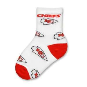  Kansas City Chiefs Infant Red NFL Socks