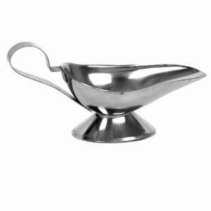  Gravy Boats, 8 Oz., Stainless Steel, Case of 6 Each 