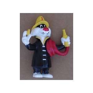   Looney Tune PVC Figure As A Fireman From Arby`s 