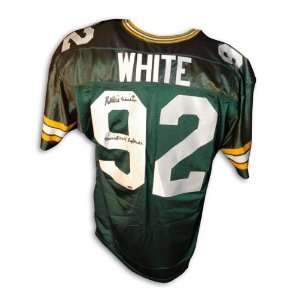 Reggie White Green Bay Packers Autographed Wilson Jersey with Minister 