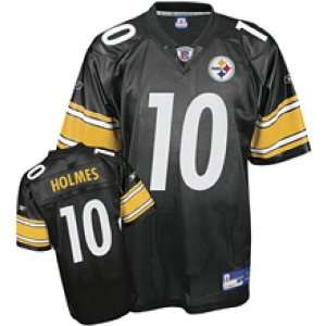  Men`s Pittsburgh Steelers #10 Santonio Holmes Team Replica 