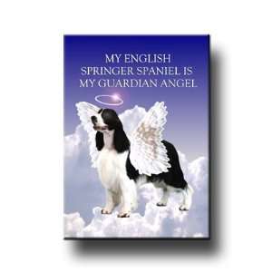  English Springer Spaniel Guardian Angel Fridge Magnet 
