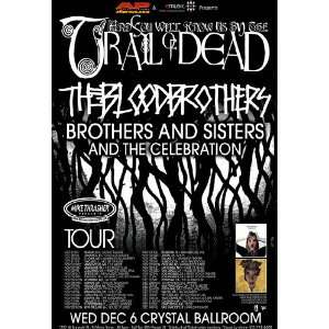   Will Know Us By Trail of Dead Poster   Concert 06 Tour