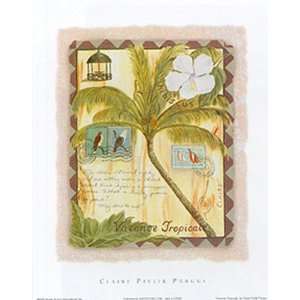  Vacance Tropicale by Claire Pavlik Purgus 14 X 11 Poster 