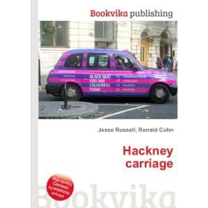  Hackney carriage Ronald Cohn Jesse Russell Books