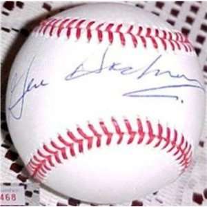  Actor Gene Hackman Signed OMLB Baseball JSA Proof 
