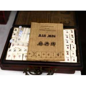 Game of Mah Jong, the Chinese Domino Game for Sale in Shanghai 