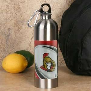 Ottawa Senators 750ml Stainless Steel Water Bottle w/ Carabiner Clip