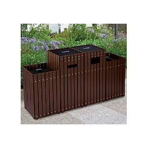  Square Slatted Recyclers