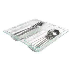   Textured Acrylic Utensil Organizer Tray   GU230 G