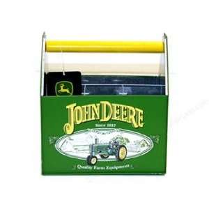  Tin Box Co Utensil Caddy Galvanized John Deere Kitchen 