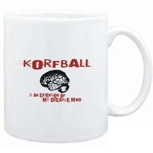  Mug White  Korfball is an extension of my creative mind 