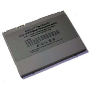   New Laptop Battery for Apple PowerBook G4 17 inch Series Electronics