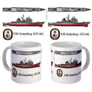  USS Gettysburg (CG 64) Coffee Mug