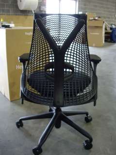 Herman Miller Sayl Chair Black Fully Loaded  