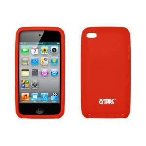  Premium Red Soft Silicone Gel Skin Cover Case + 3.5mm 
