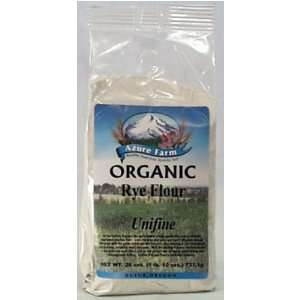 Azure Farm Rye Flour, Organic (Unifine) (Pack of 3)  