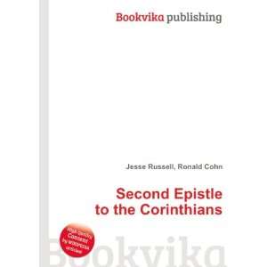  Second Epistle to the Corinthians Ronald Cohn Jesse 