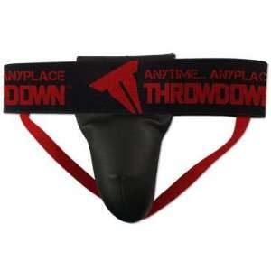  THROWDOWN BLACK MMA GRAPPLING CUP SIZE X LARGE 36 42 