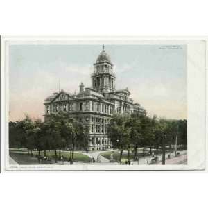  Reprint Court House, Denver, Colo 1898 1931