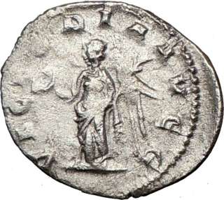 VALERIAN I 254AD Rare Authentic Genuine Ancient Silver Roman Coin 