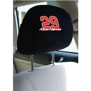   Harvick Headrest Covers   Kevin Harvick Set of 2