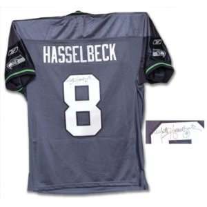  Matt Hasselbeck Signed Reebok Seahawks Jersey Sports 