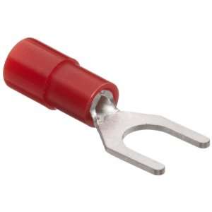 Morris Products 11618 Spade Terminal, Nylon Insulated, Red, 22 16 Wire 