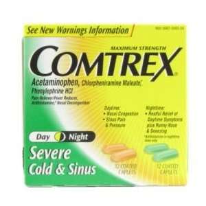  Comtrex Maximum Strength Severe Cold & Sinus Day & Night 