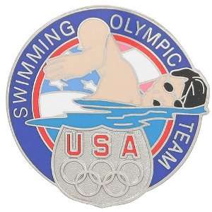  USA Olympic Team Swimming Pin
