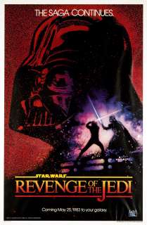 Star Wars Episode VI   Revenge of the Jedi Poster  