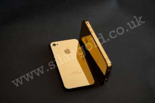 24k Gold Plated iPhone 4 back plate  