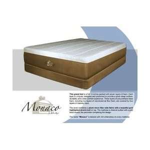 com Memory Foam Mattress   14 Monaco Luxury Grand Queen Size Mattress 