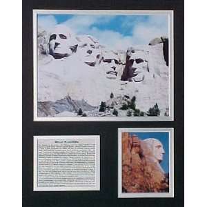  Mount Rushmore Famous Landmark Picture Plaque Unframed 