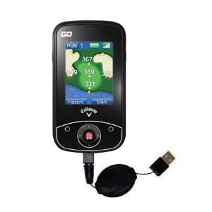  Retractable USB Cable for the uPro uPro GO Golf GPS with 