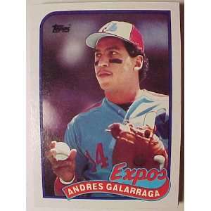  1989 Topps #590 Andres Galarraga
