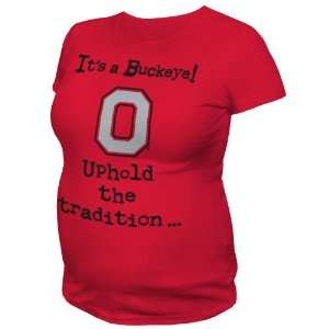 NCAA Ohio State Buckeyes T.Fisher Uphold the Tradition Maternity Tee 
