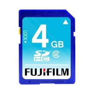  Fujifilm FUJI 4GB SDHC CARD CLASS 2 (Memory & Blank Media 