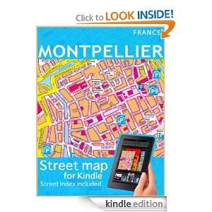 Map of Montpellier (Maps of France) Digital Maps  Kindle 