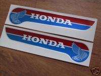 Honda PC50   moped gas tank decals 1971 and up  
