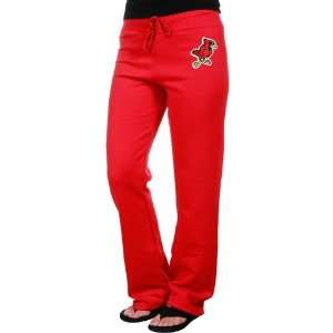   State Redbirds Ladies Red Logo Applique Sweatpant 