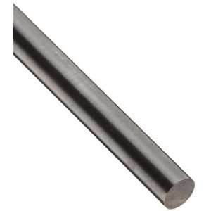 Tungsten Precision Ground Finish Round Rod, Silver, 0.044 OD, 12 