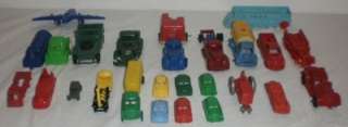   Banner Ideal Plastic Toy Trucks Cars Tractors Plane Train LOOK  