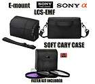 Sony LCS EMF Camera Case+FILTER Kit HD MC CPL UV FL D for SONY NEX 7 