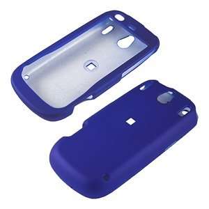  Palm Pixi Snap on Rubberized Case, Blue Cell Phones 