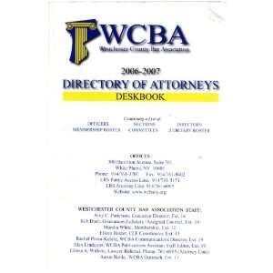   of Attorneys Deskbook Westchester County Bar Association Books