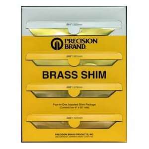 Brass Shim Roll Assortments   17t4 6x50 brass shimsassortment  