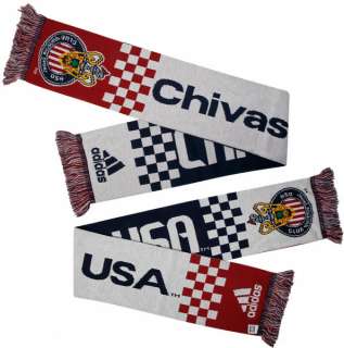Club Deportivo Chivas USA adidas Checker Bars Scarf  