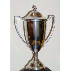  Boardman Pewter Loving Cup Trophy w/Lid   8 1/2 in.
