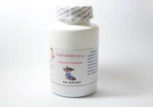   Count Cephalexin 250 mg Aquarium Fish Antibiotic   